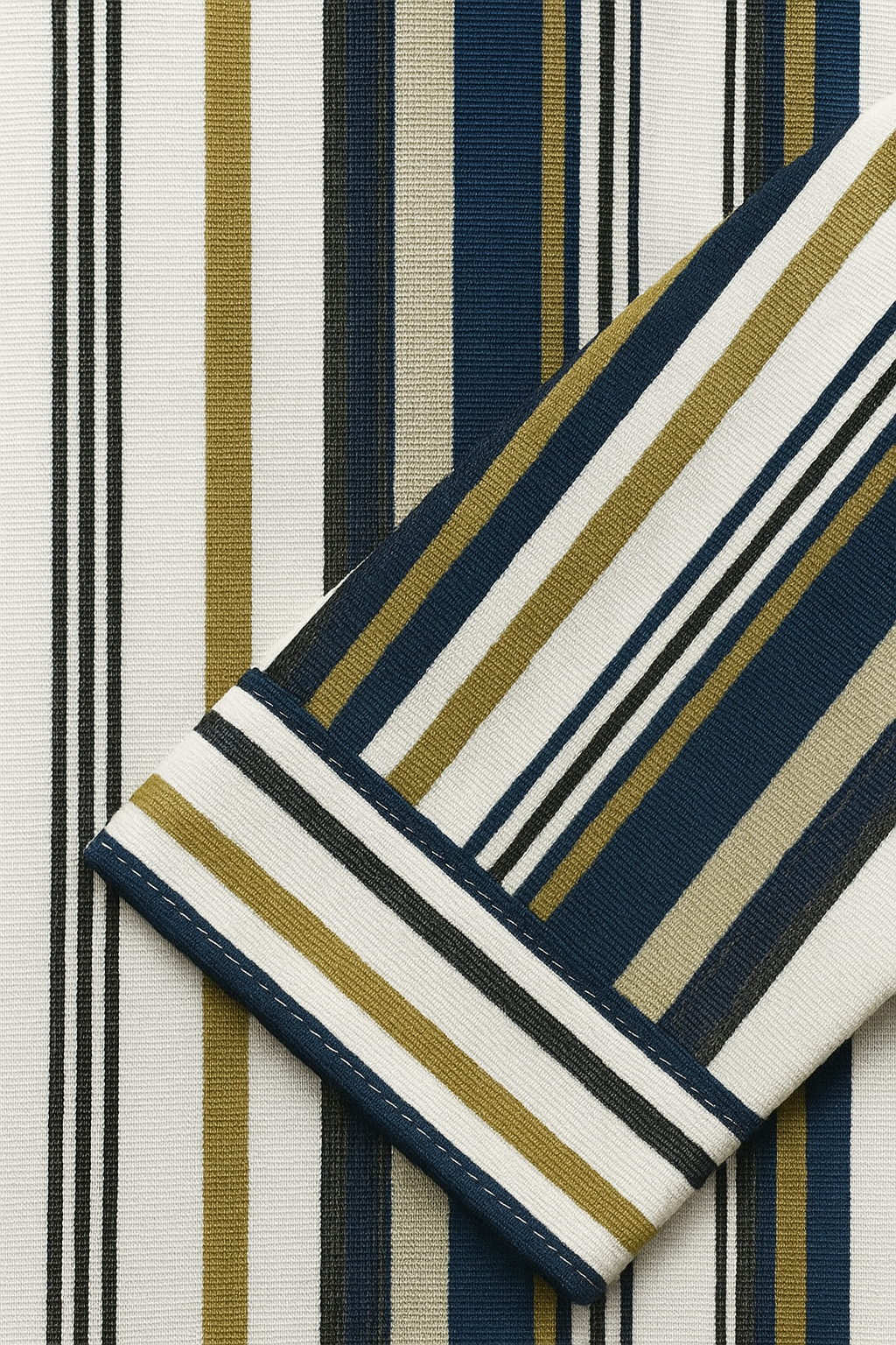 Verell Luxe Stripes Buttondown -Sahara Noir Edition