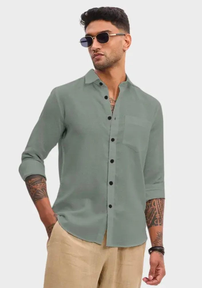Verell Luxe Breeze Linen Shirt