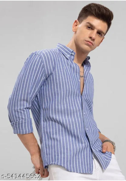 Verell 👕 | Newport Stripe Oxford 🤍💼