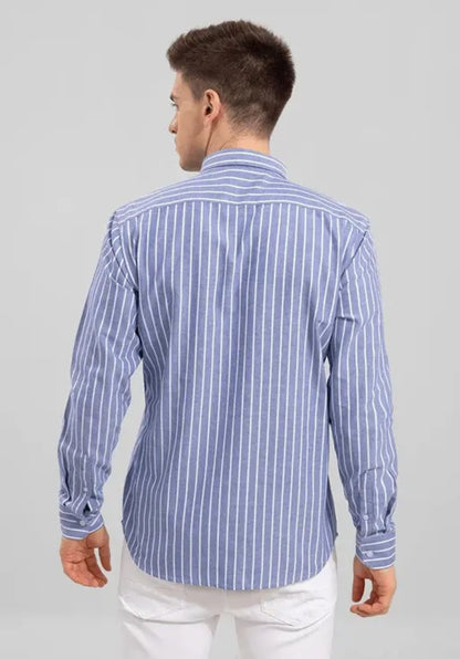 Verell 👕 | Newport Stripe Oxford 🤍💼