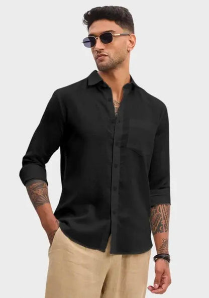 Verell Luxe Breeze Linen Shirt