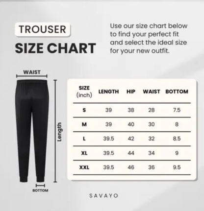 Essential Dual-Tone Comfort Trouser Combo (White & Ivory)