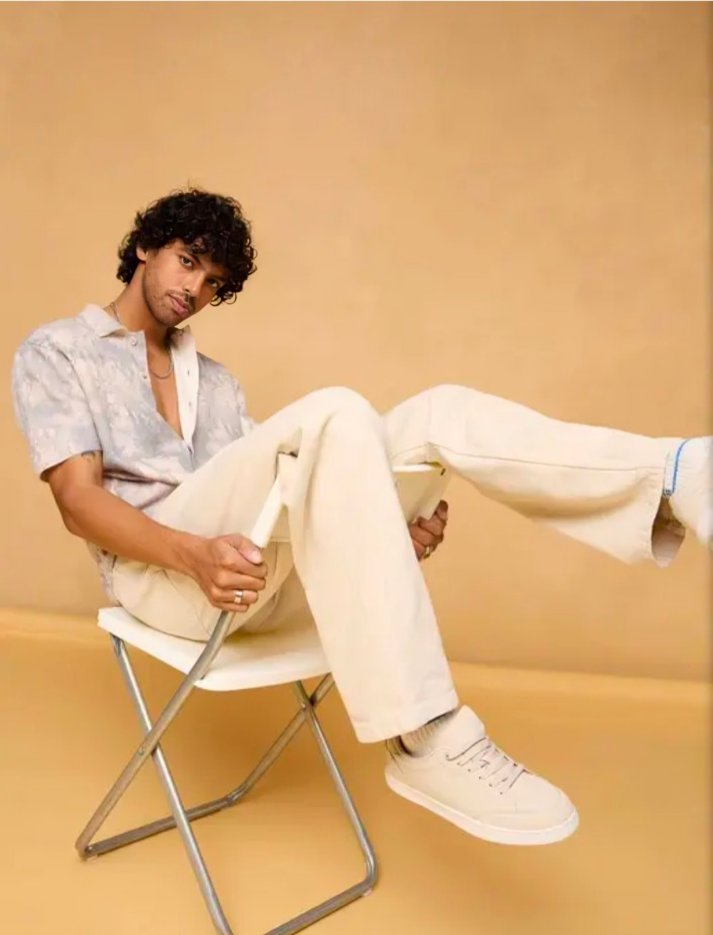 Verell Ivory Drape Denim – Understated, Effortless, Elevated 🤍