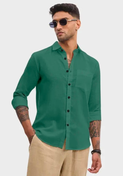 Verell Luxe Breeze Linen Shirt