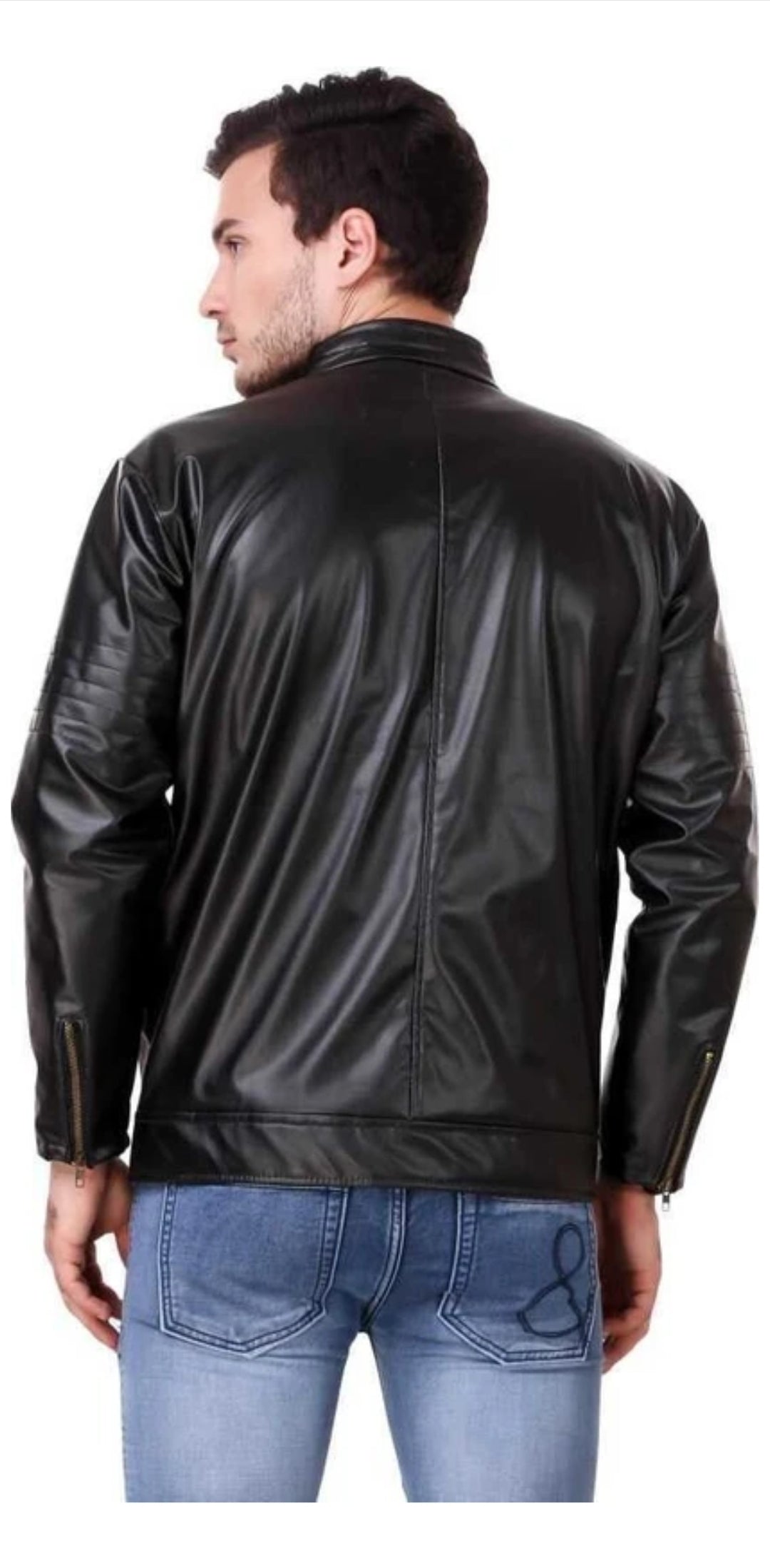 Verell premium mens leather jacket