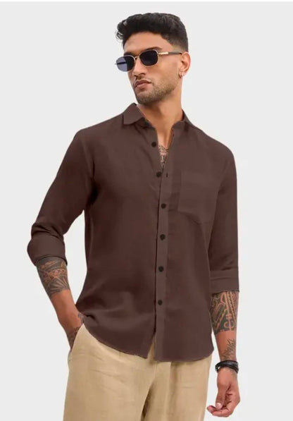 Verell Luxe Breeze Linen Shirt