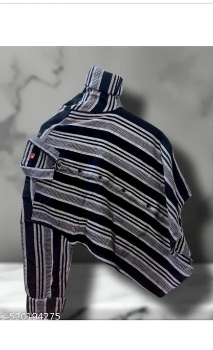 Verell Classic Knit Stripe Polo✨