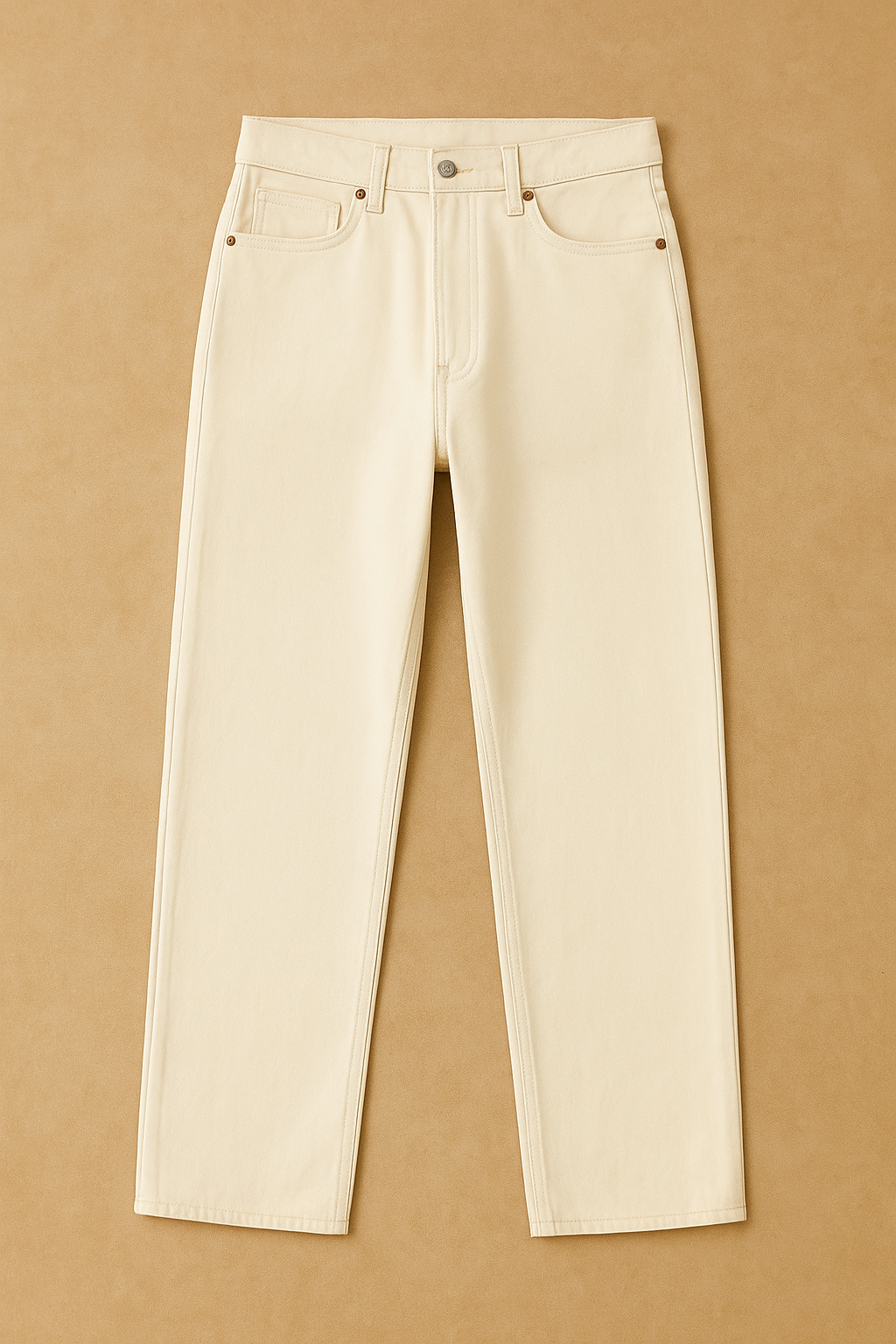 Verell Ivory Drape Denim – Understated, Effortless, Elevated 🤍