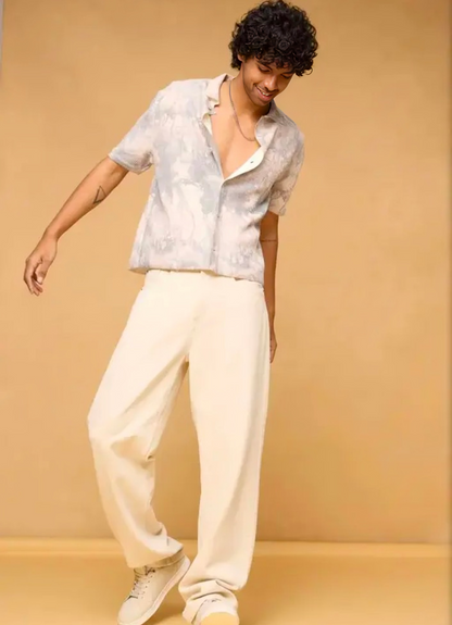 Verell Ivory Drape Denim – Understated, Effortless, Elevated 🤍