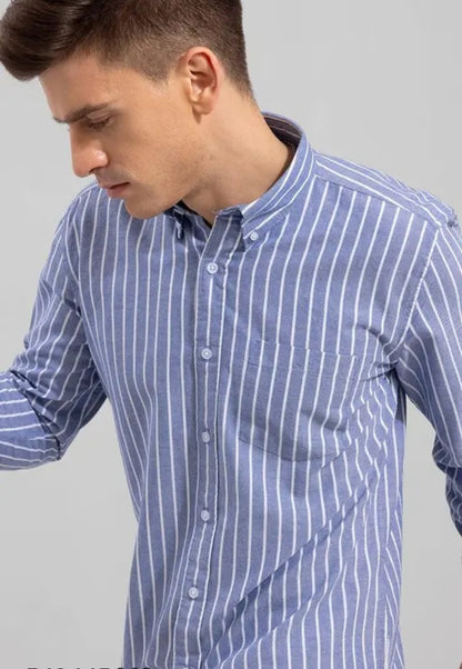 Verell 👕 | Newport Stripe Oxford 🤍💼